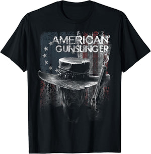 American Gunslinger T-Shirt - T-Shirt | Black