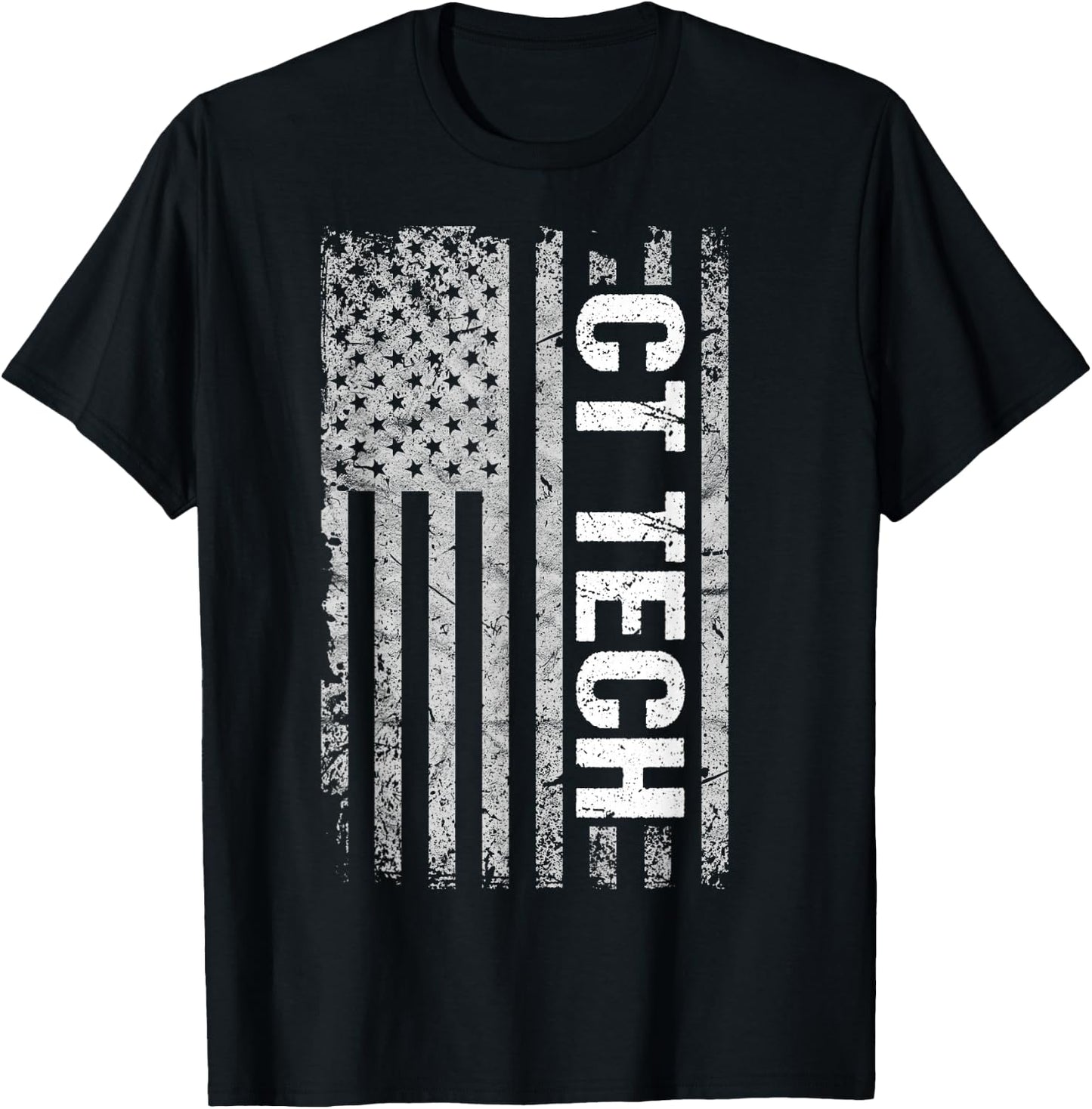 CT Tech American Flag T-Shirt - T-Shirt | Black