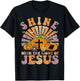 Shine With The Light Of Jesus Christian Halloween Women T-Shirt - T-Shirt | Black