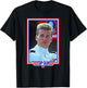 Top Gun Iceman American Colors Frame Action Movie T-Shirt - T-Shirt | Black