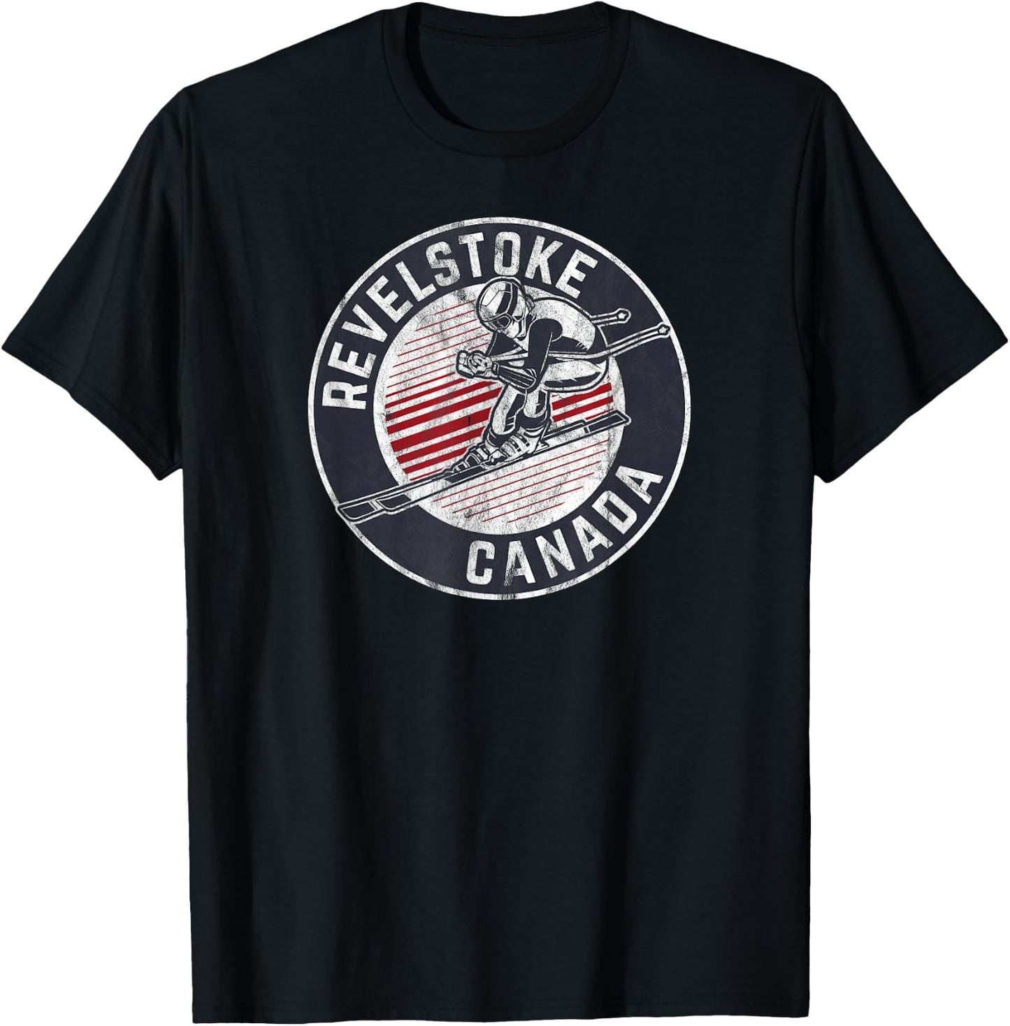 Revelstoke Canada Ski T-Shirt - T-Shirt | Black