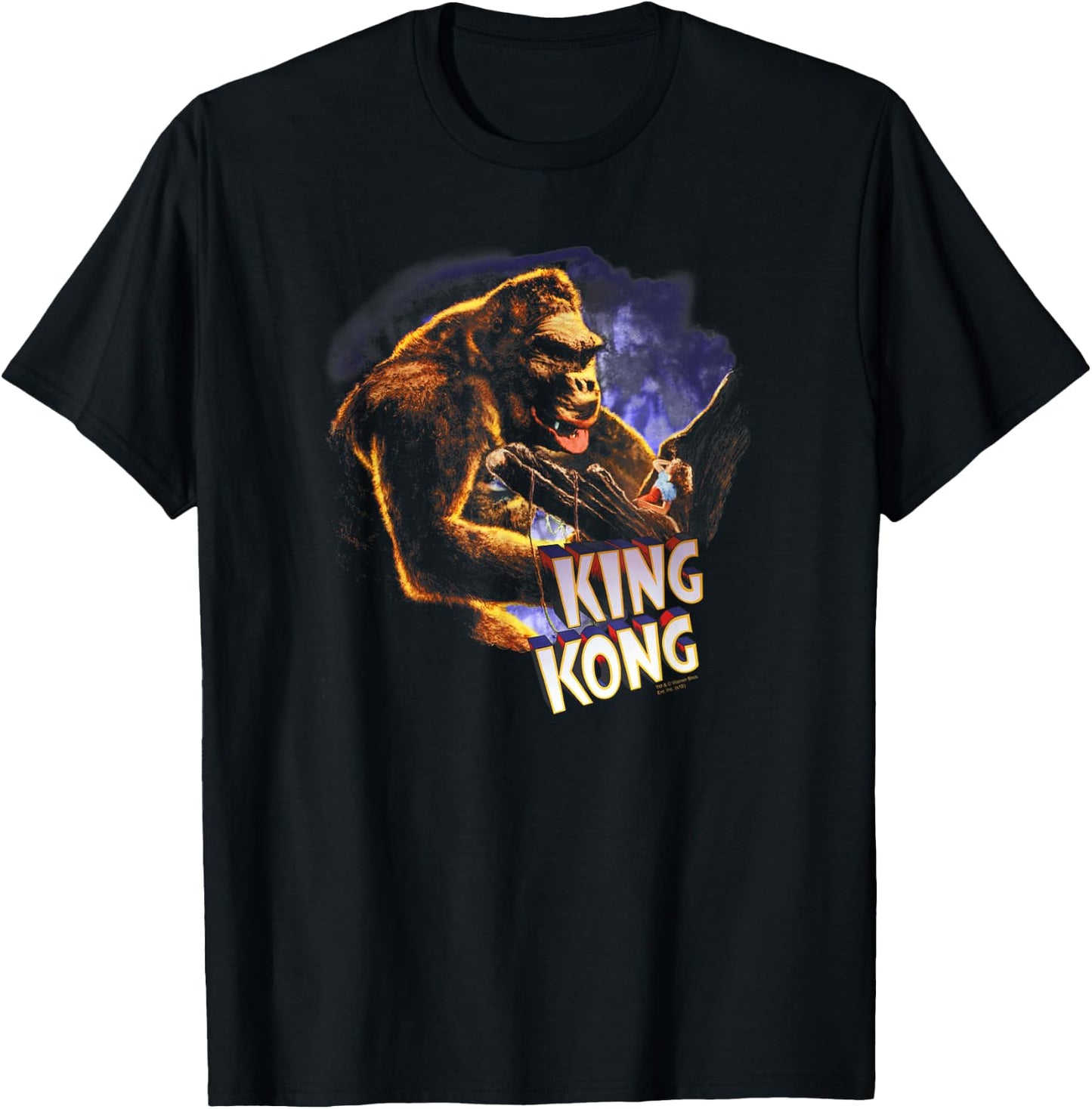 King Kong Kong and Ann T Shirt T-Shirt - T-Shirt | Black