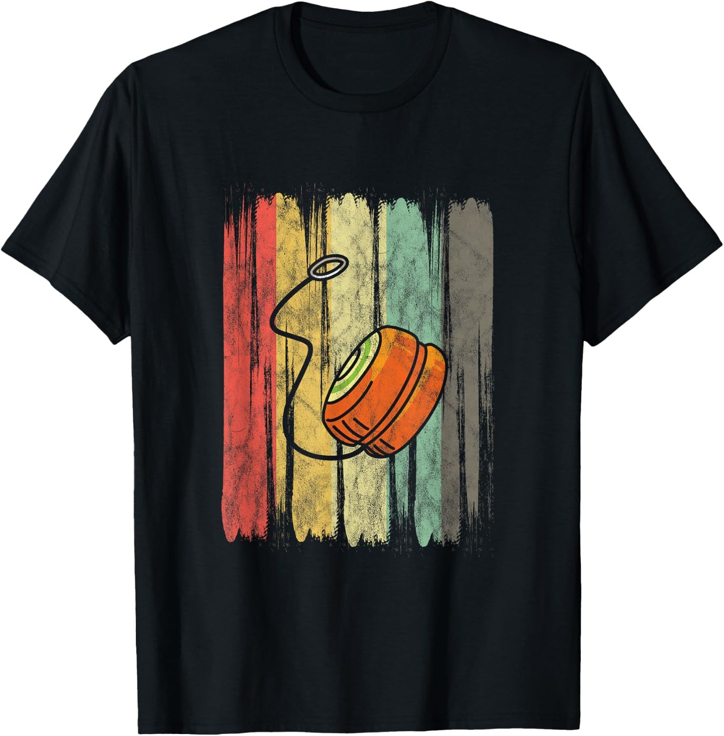 Vintage Yoyo Lover Yoyo Master T-Shirt - T-Shirt | Black