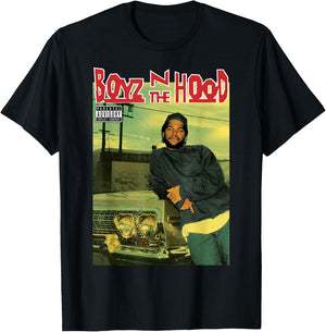 Boyz N The Hood Darrin Doughboy Album Cover Logo Small T-Shirt - T-Shirt | Black