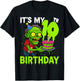 It's My 10th Birthday Zombie Lover for Halloween Girls Boys T-Shirt - T-Shirt | Black