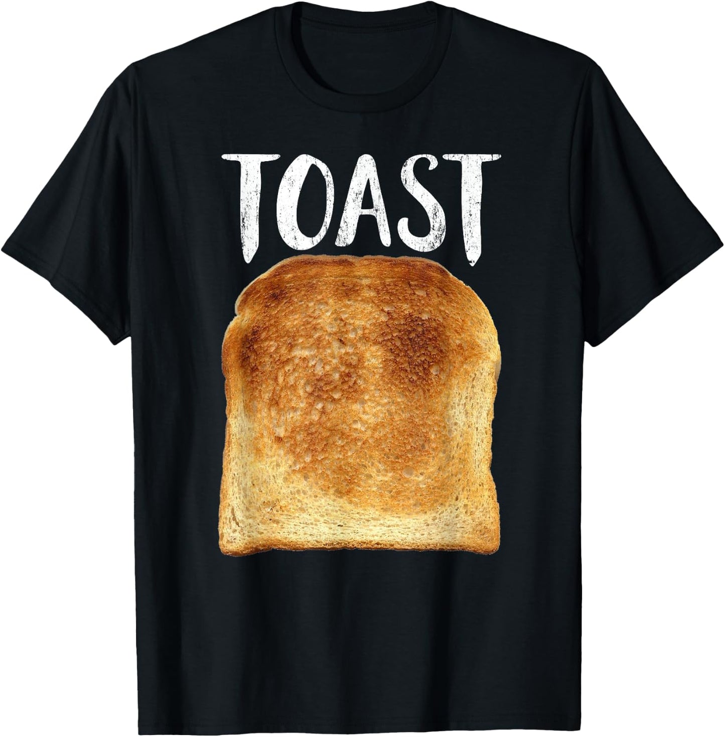 Toast Costume Halloween Funny Bread Lover T-Shirt - T-Shirt | Black