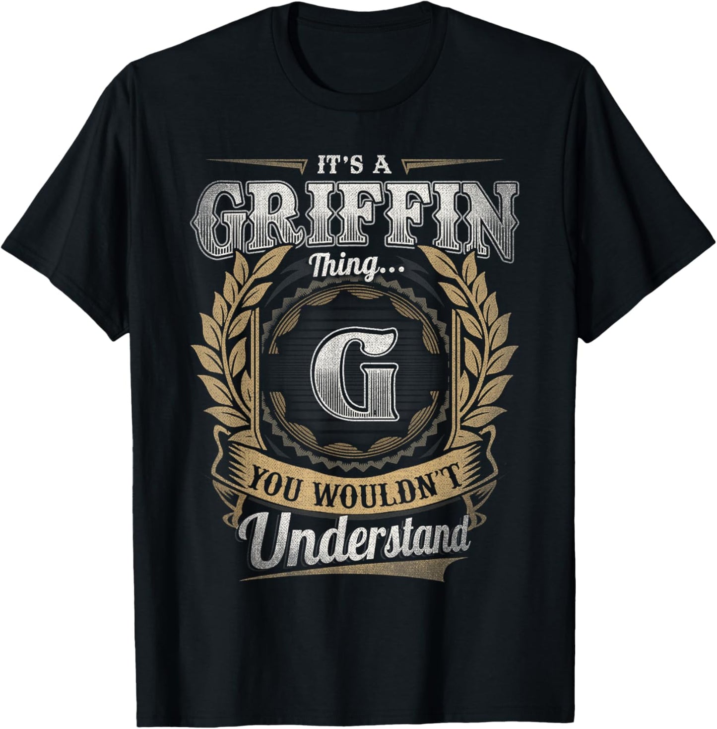 Griffin Last Name Shirt It's A Griffin Thing T-Shirt - T-Shirt | Black