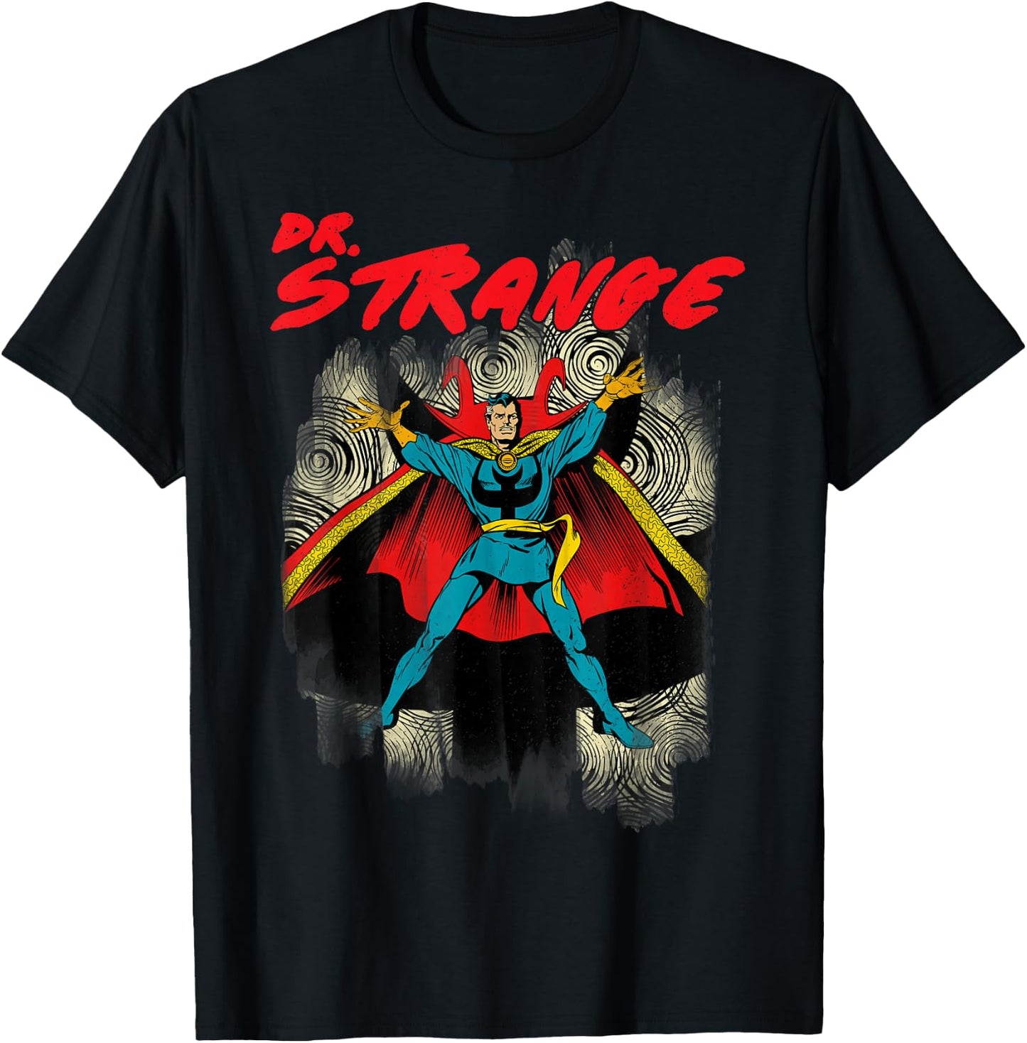Dr. Strange Hands Out Ready For Some Magic Graphic T-Shirt - T-Shirt | Black