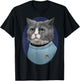 Star Trek: The Original Series Leonard McCoy Cat Portrait T-Shirt - T-Shirt | Black