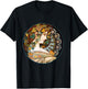 Vintage Green Ivy Goddess T-Shirt - T-Shirt | Black