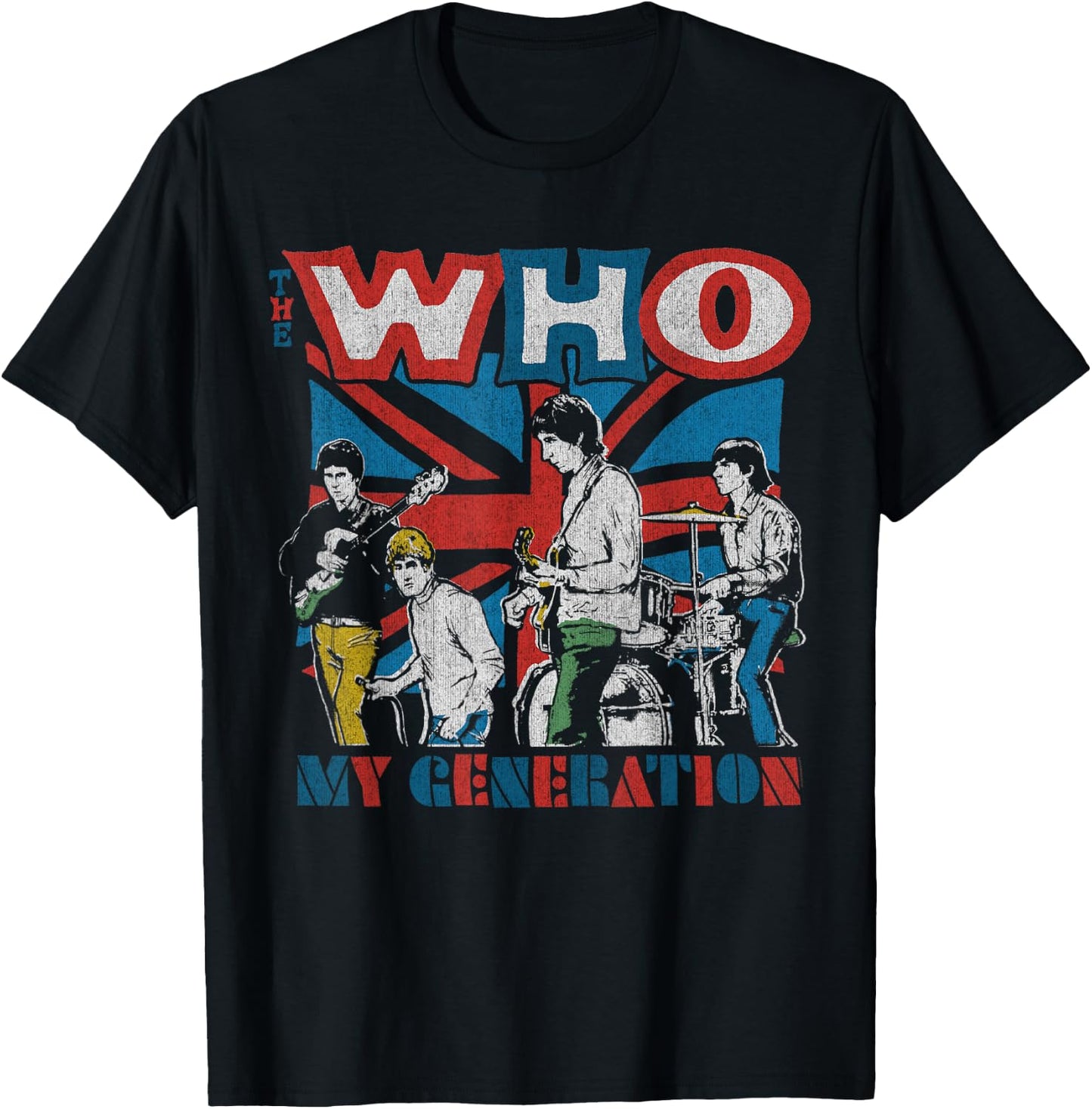 The Who Official My Generation Vintage T-Shirt - T-Shirt | Black