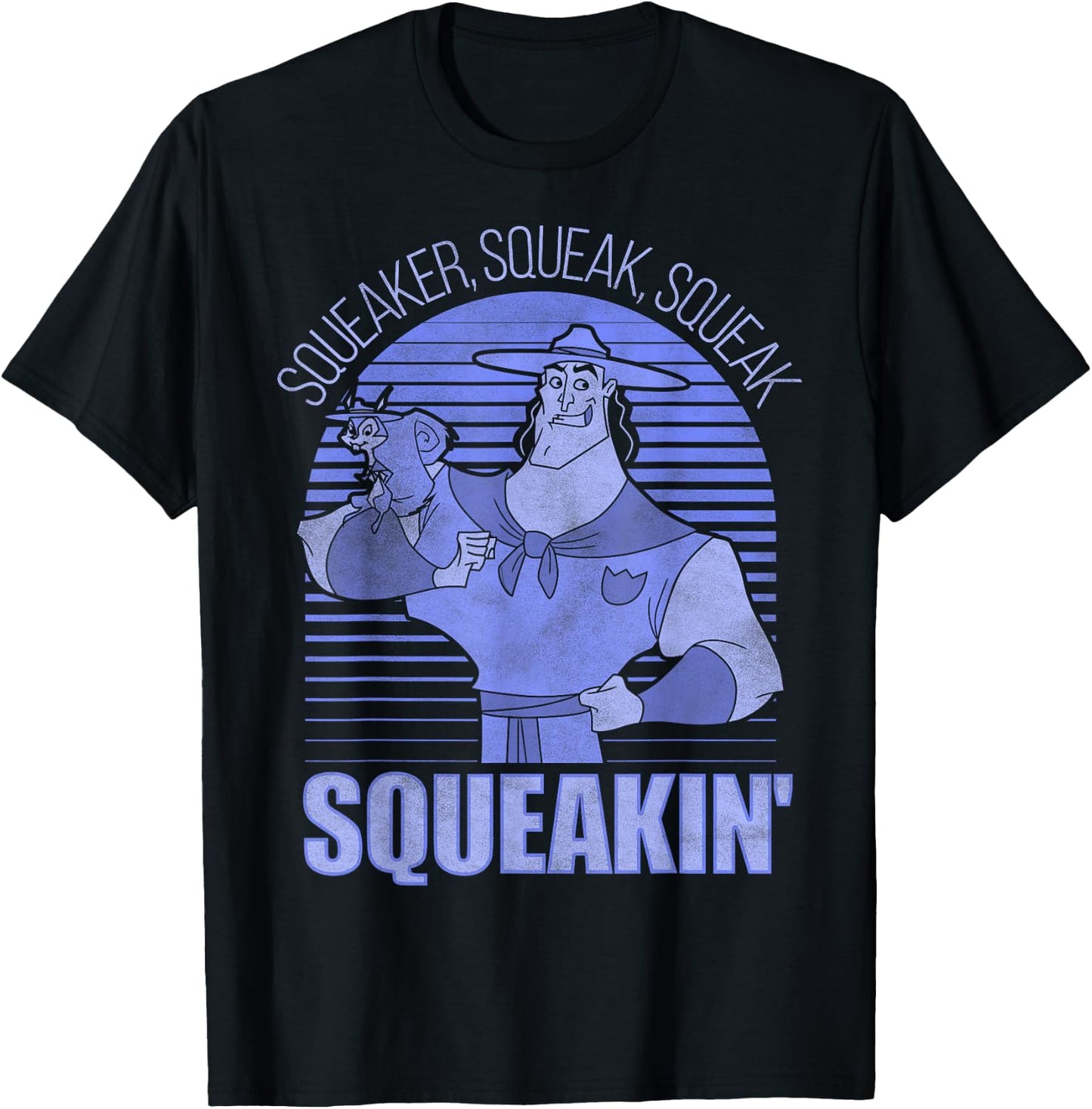Disney Emperor's New Groove Kronk Squeakin' Squeaker T-Shirt - T-Shirt | Black