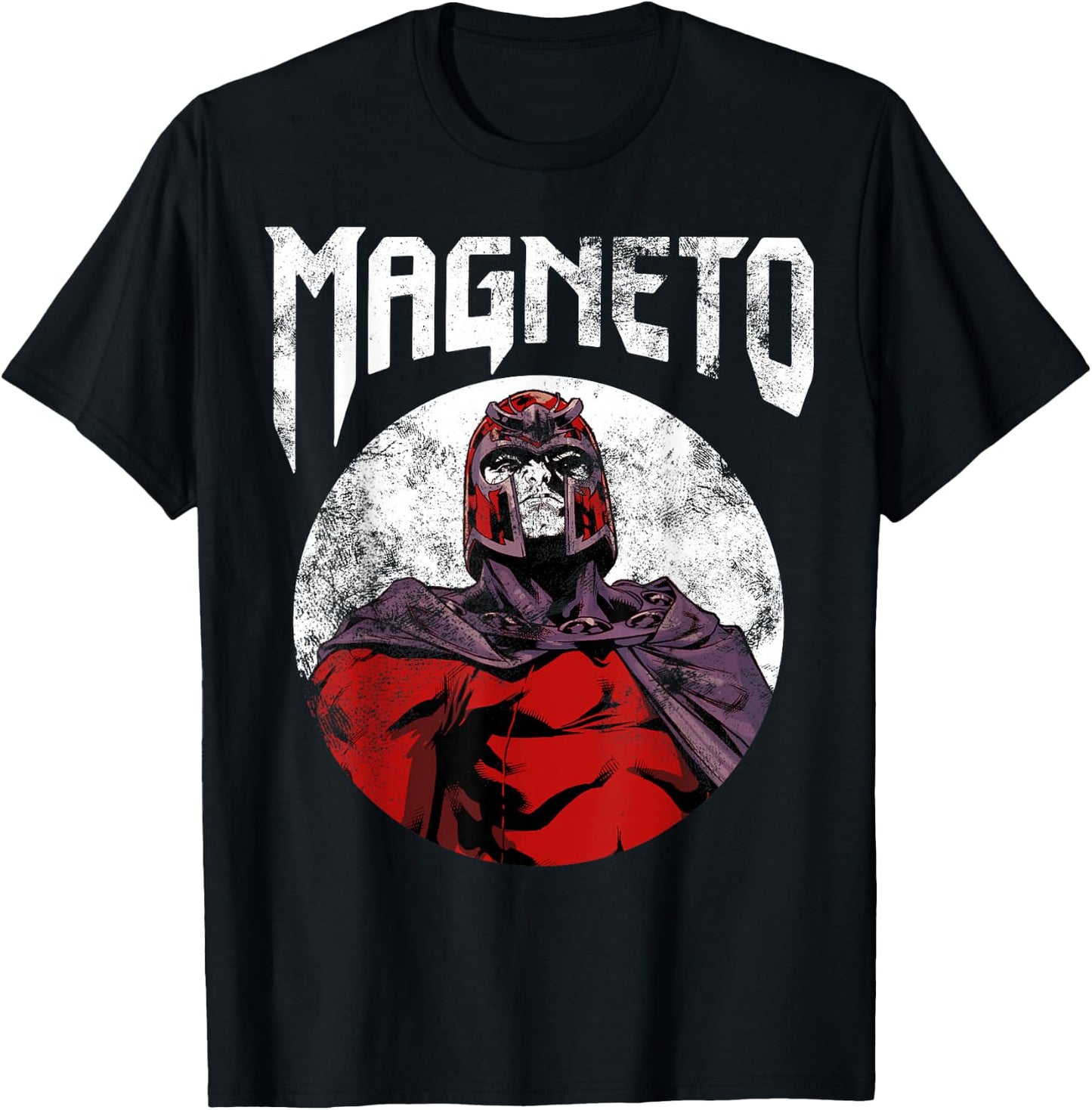 Marvel X-Men Magneto Classic Retro Rock Band Graphic T-Shirt - T-Shirt | Black