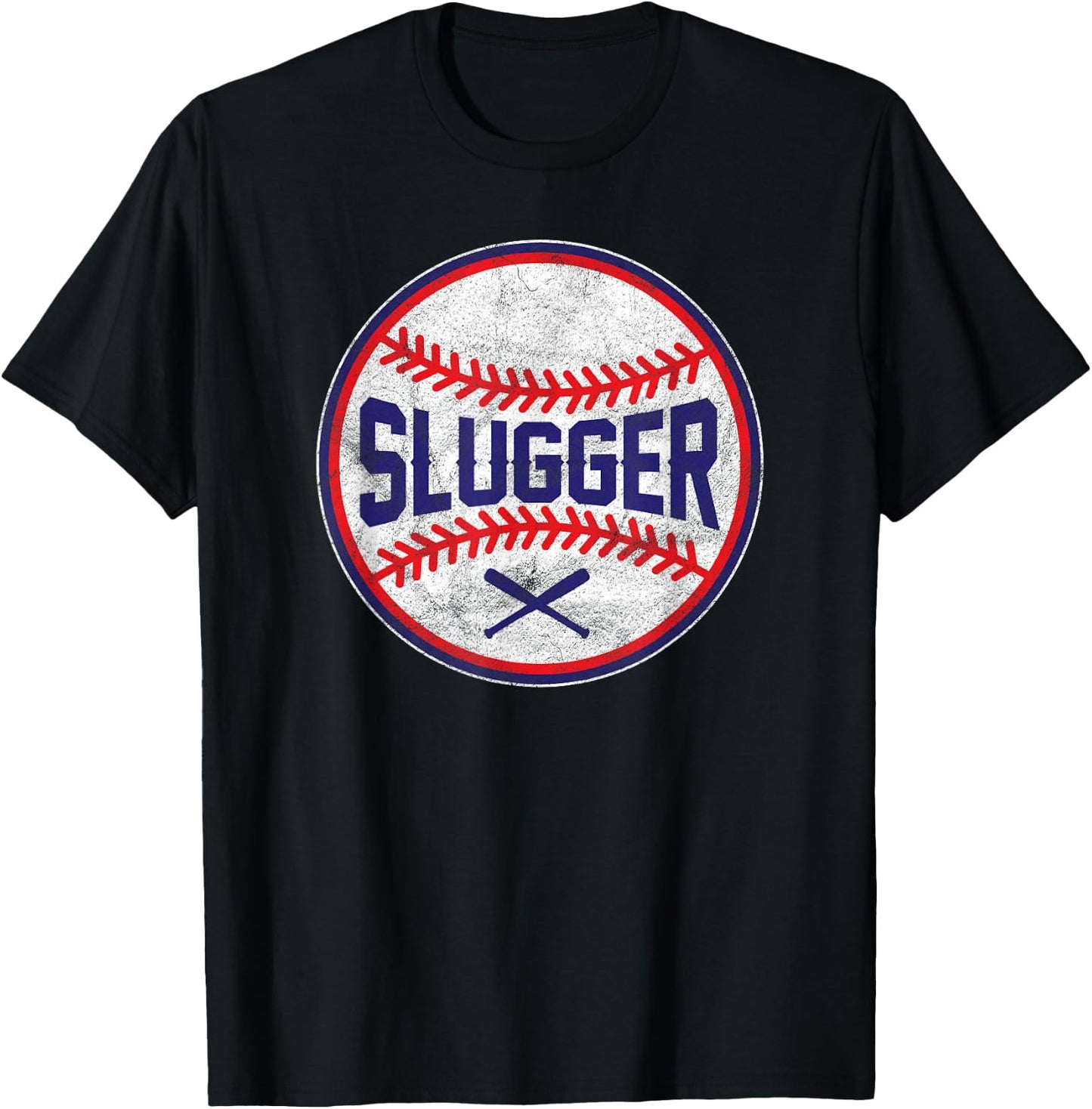 Slugger Baseball Positions Team Designer Shirts T-Shirt - T-Shirt | Black