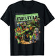 TMNT Ninjas Neon Skateboarding T-Shirt - T-Shirt | Black