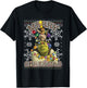 Shrek Donkey & Puss Merry Shrekmas Holiday Text Poster T-Shirt - T-Shirt | Black