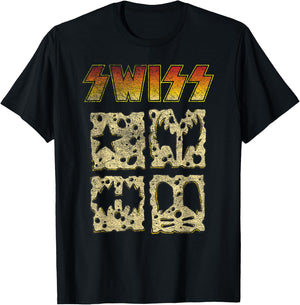 Cool Keto Cheesy Rock Roll Band T-Shirt - T-Shirt | Black