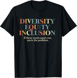 Diversity Equity Inclusion T-Shirt - T-Shirt | Black