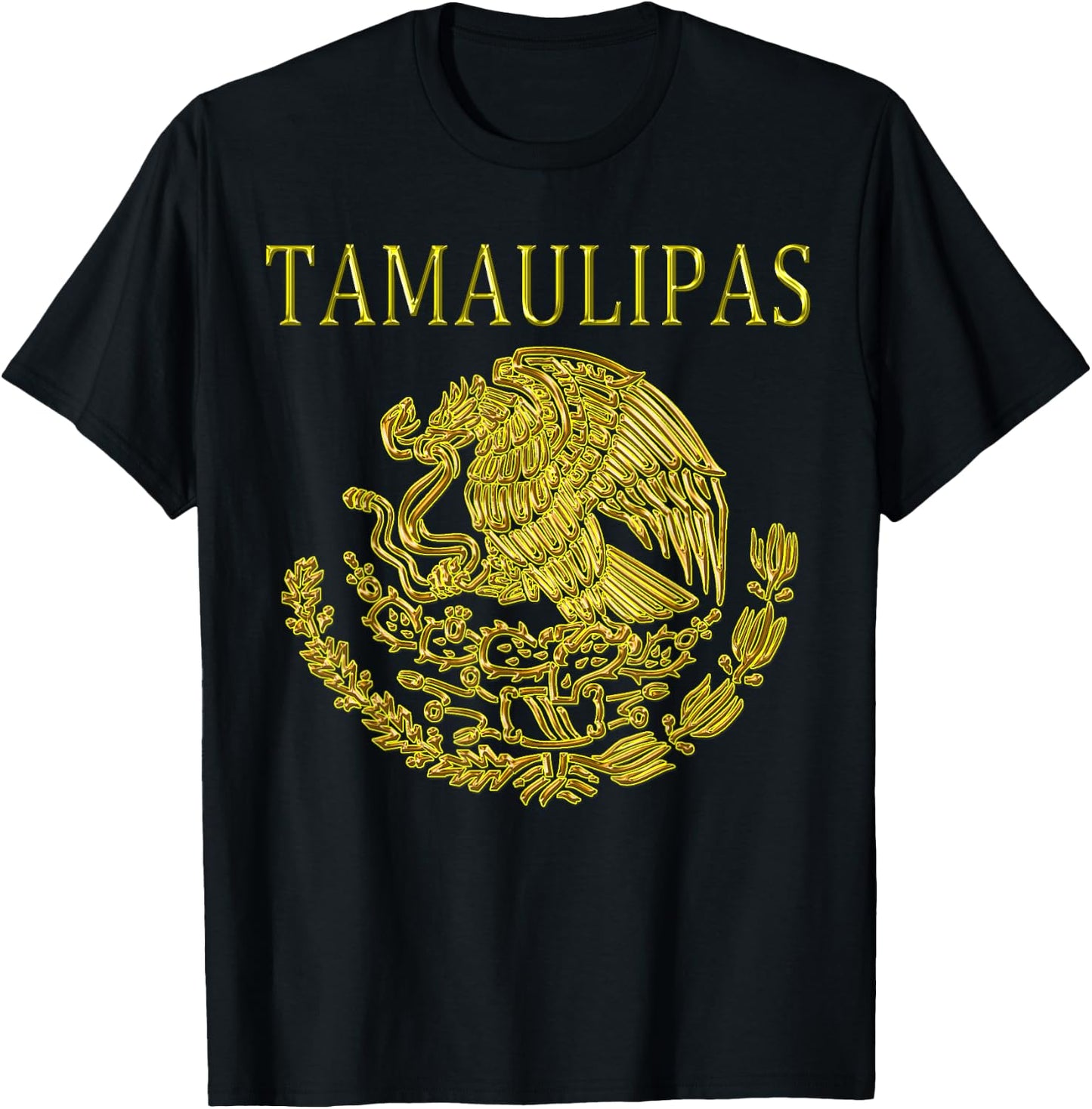 Tamaulipas mexican camisa mexican shirt T-Shirt - T-Shirt | Black