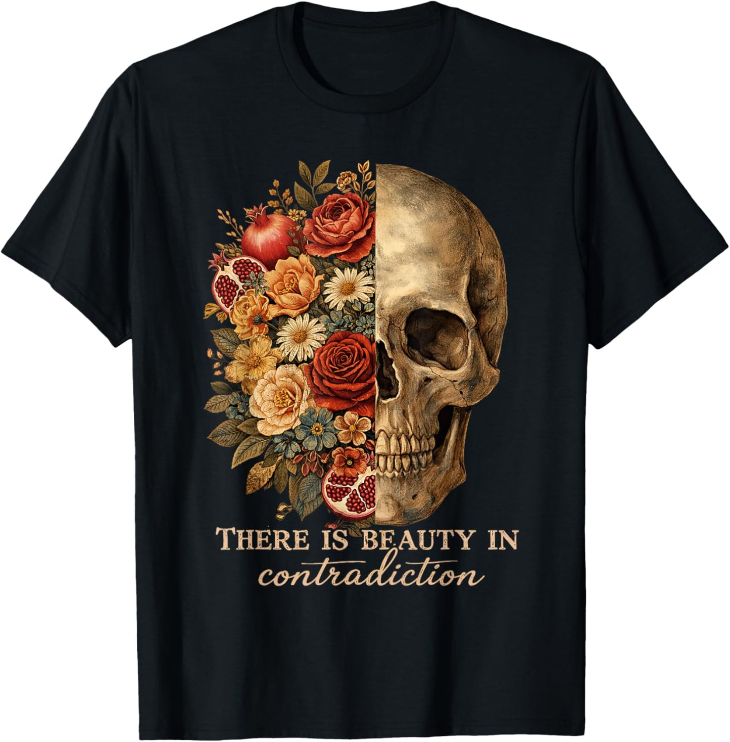 Persephone Greek Mythology A Beauty in that Contradiction T-Shirt - T-Shirt | Black