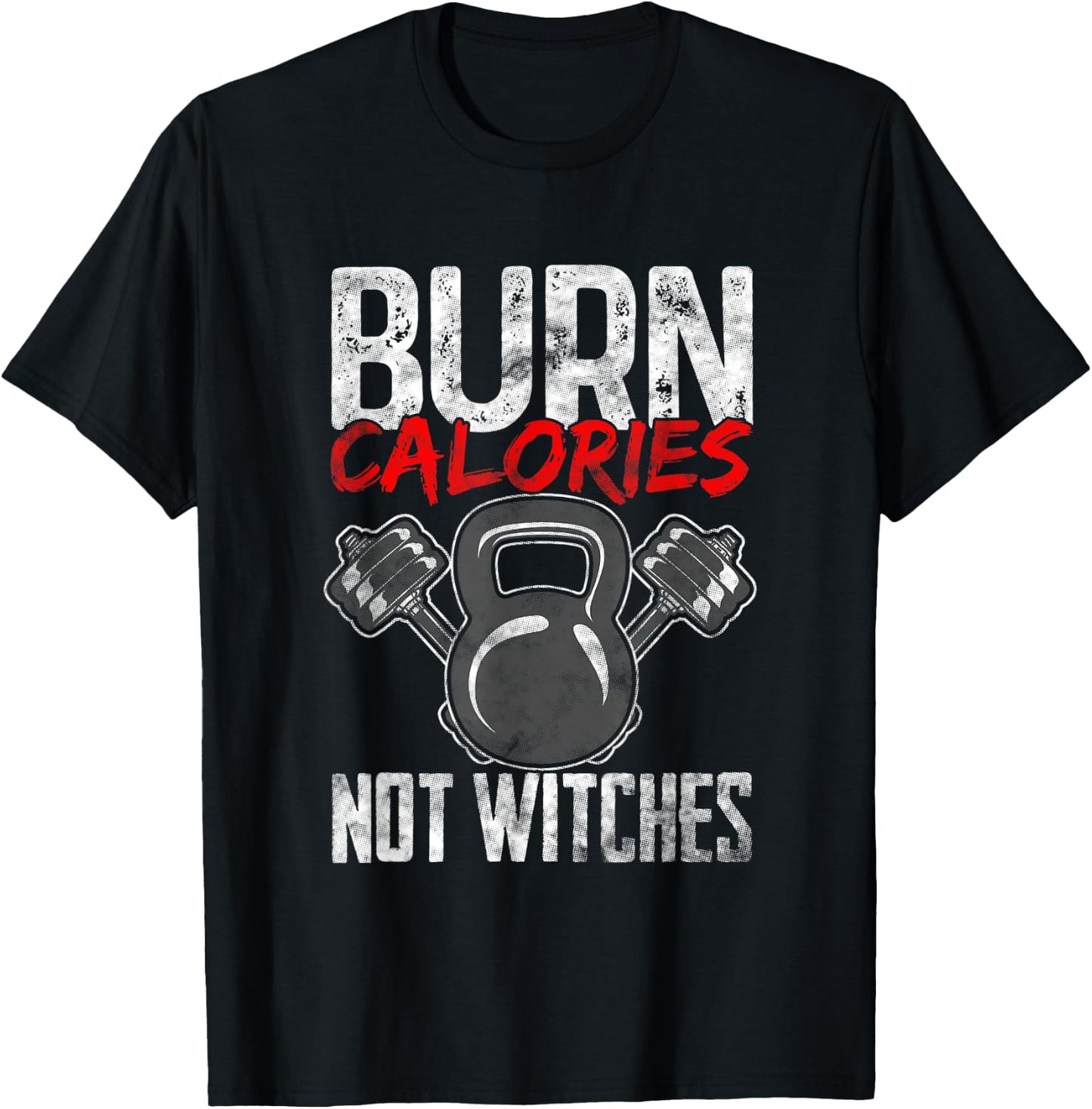 Gym Workout Halloween Shirt Weights Gift & Women T-Shirt - T-Shirt | Black