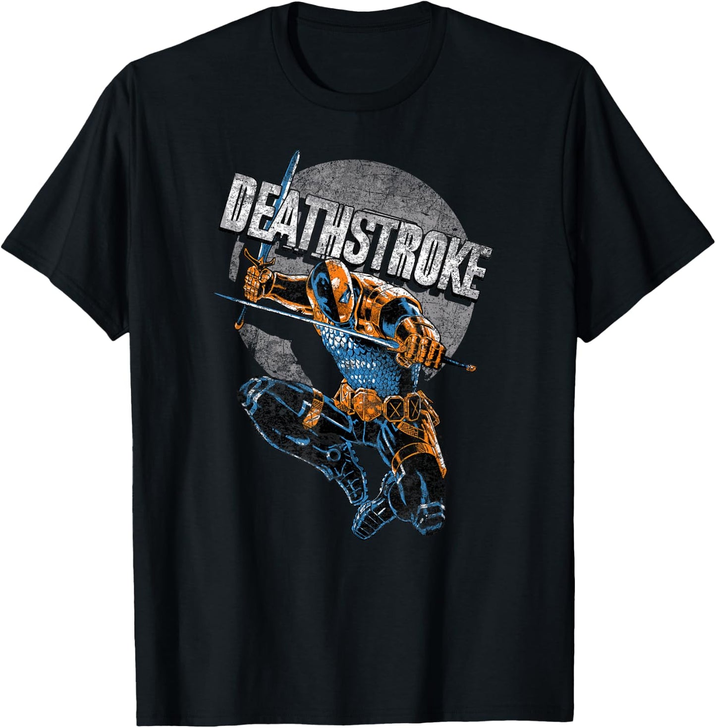 Batman Deathstroke Retro T-Shirt - T-Shirt | Black