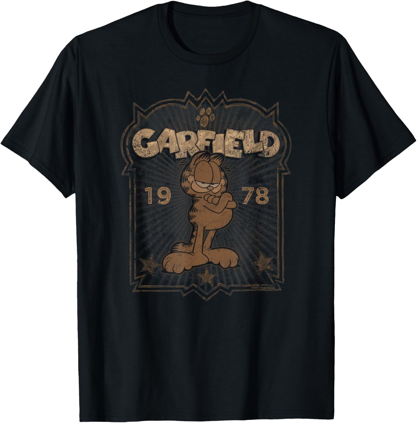 Garfield Est. 1978 T-Shirt - T-Shirt | Black