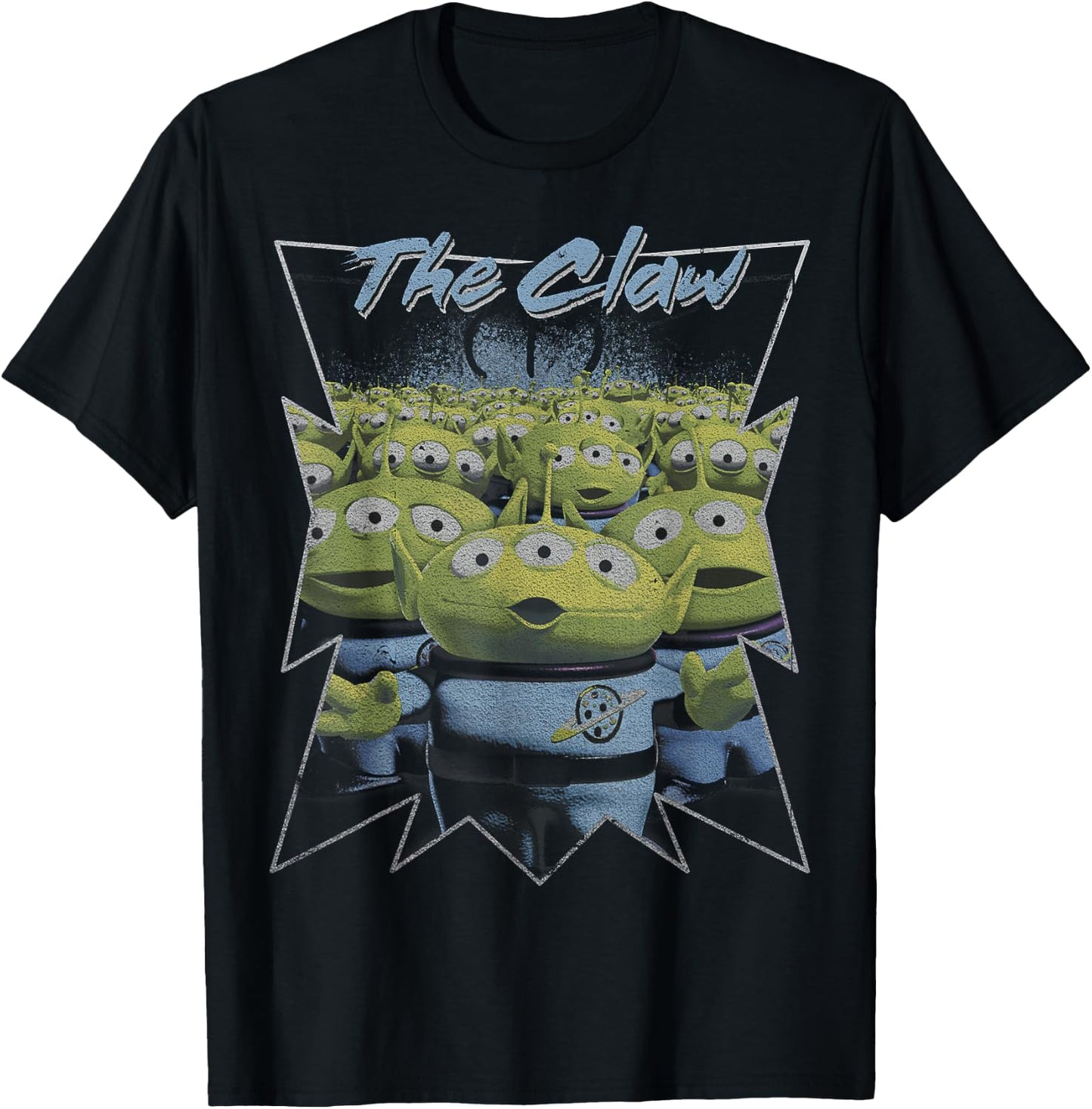 Disney Pixar Toy Story Aliens The Claw Portrait T-Shirt - T-Shirt | Black