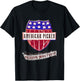 Patriotic American Heritage Pickers T-Shirt - T-Shirt | Black