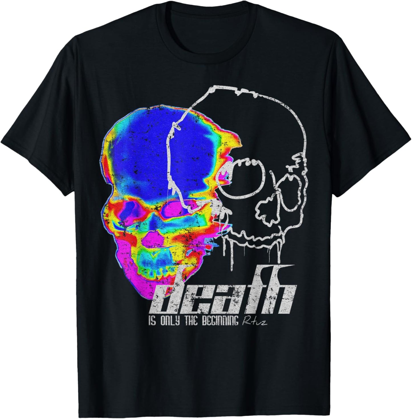 Aesthetic Clothes Retro Vintage Streetwear Fashion Women Men T-Shirt - T-Shirt | Black