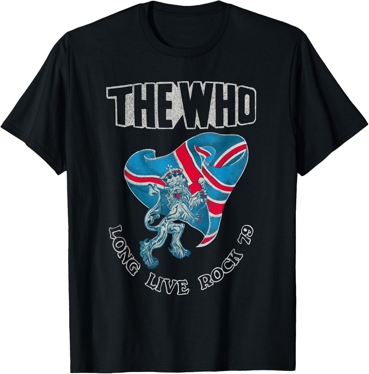The Who Official Long Live Rock 79 T-Shirt - T-Shirt | Black