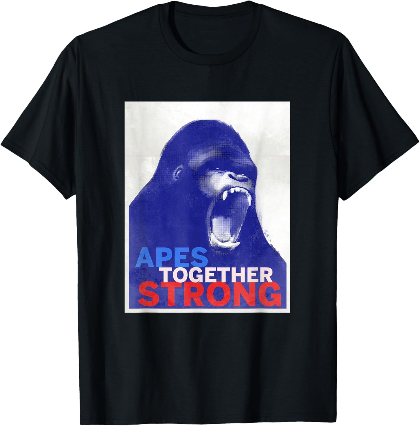 Apes Together Strong Graphic Shirt for Ape Fans T-Shirt - T-Shirt | Black