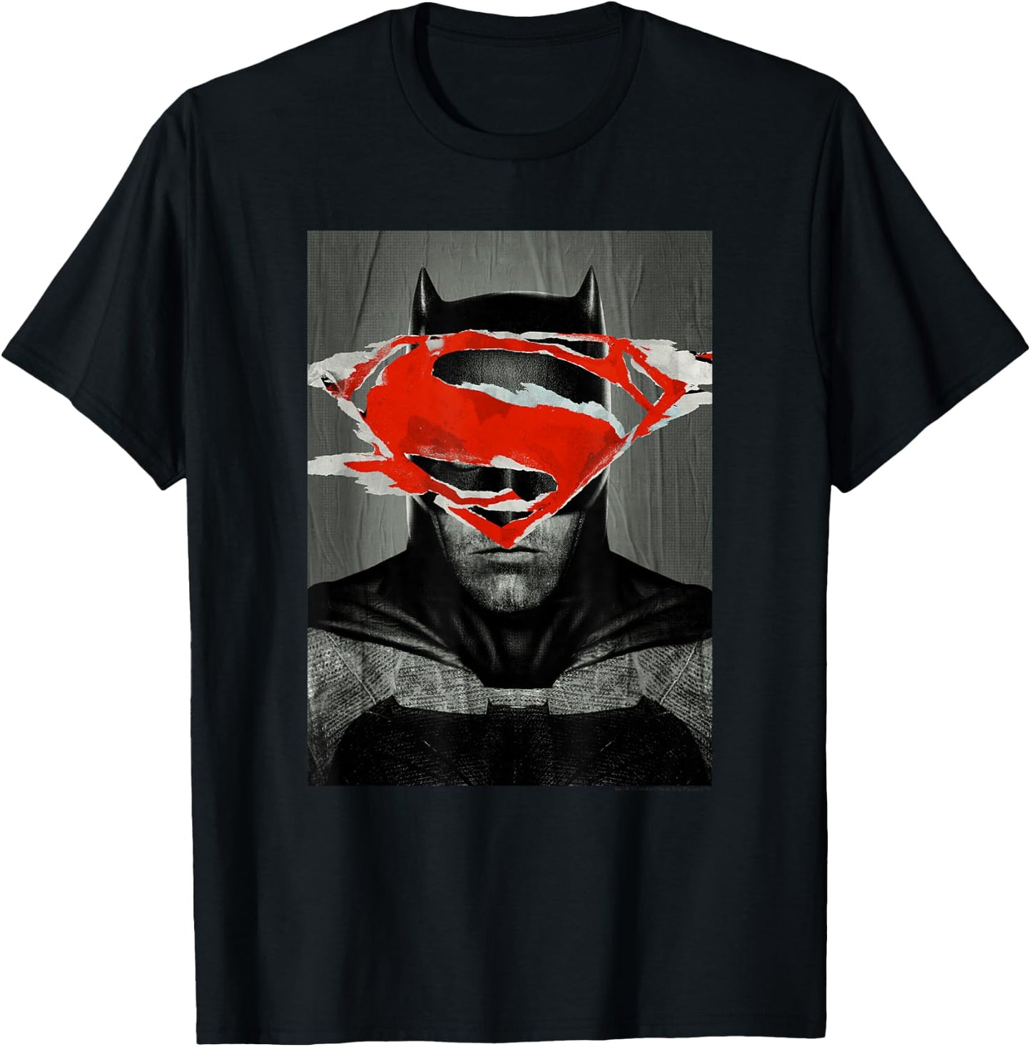 Batman v Superman Batman Poster T Shirt T-Shirt - T-Shirt | Black