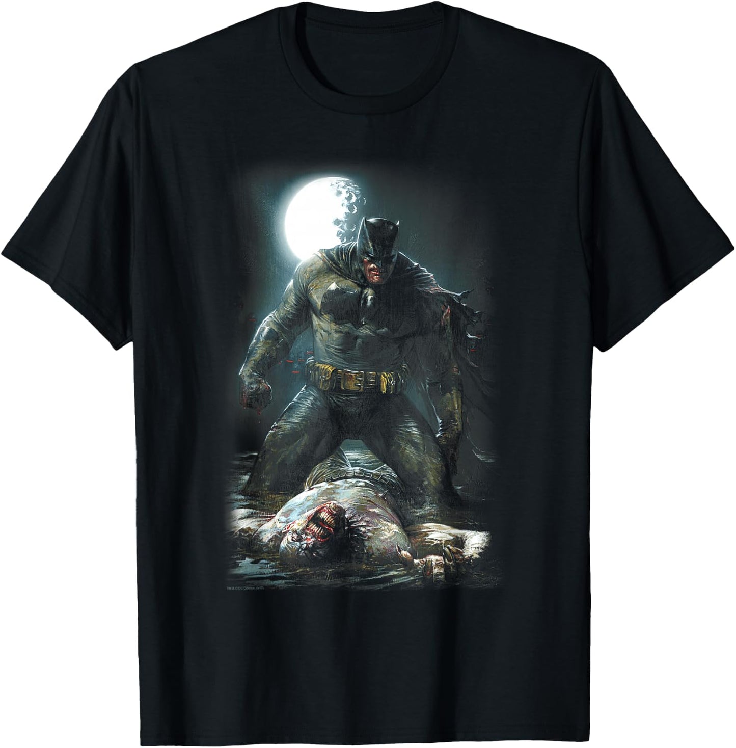 Batman Mudhole T-Shirt - T-Shirt | Black