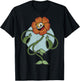 Cuphead Cagney Flower Pose T-Shirt - T-Shirt | Black