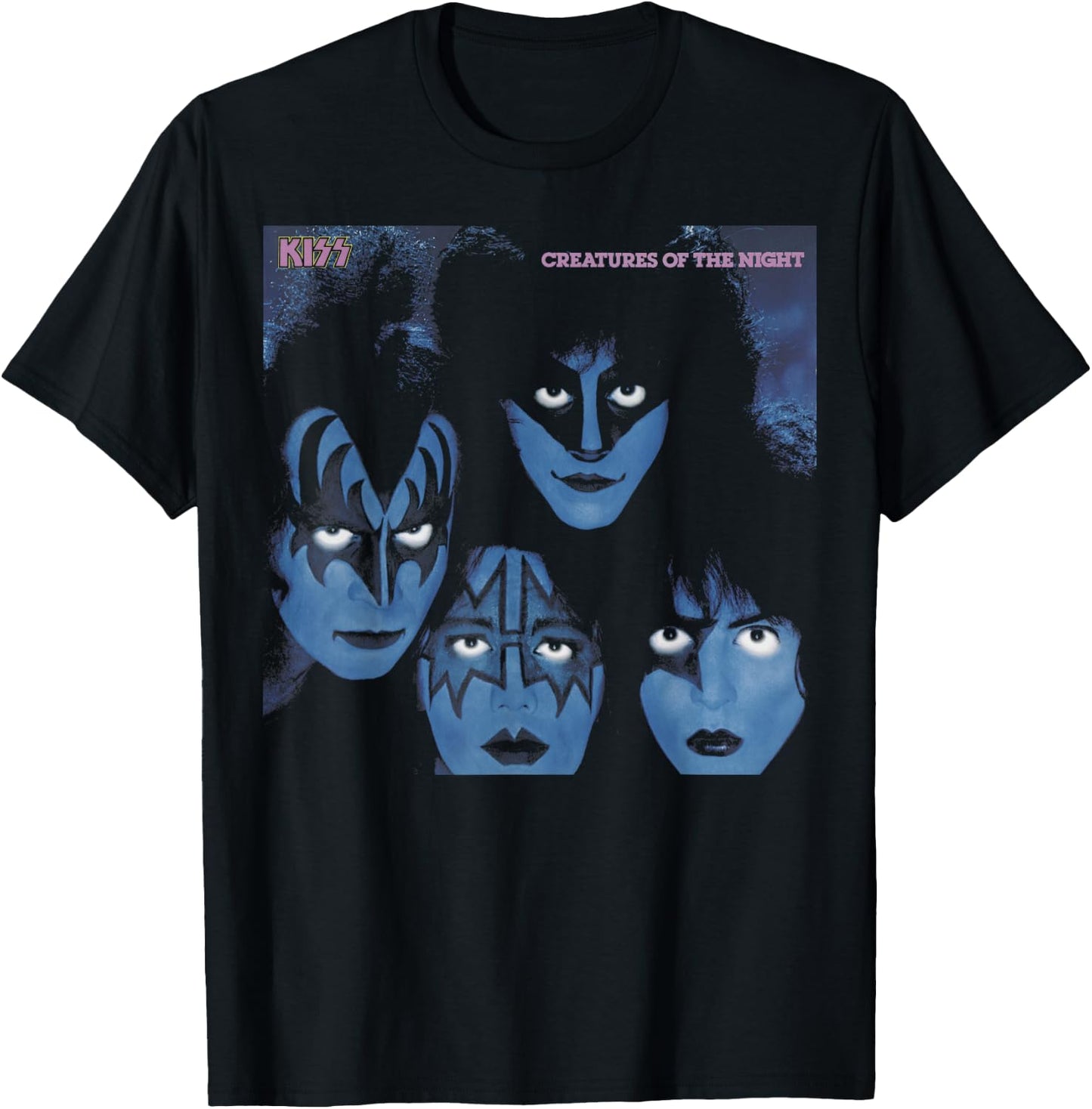 KISS - 1982 Creatures of the Night T-Shirt - T-Shirt | Black