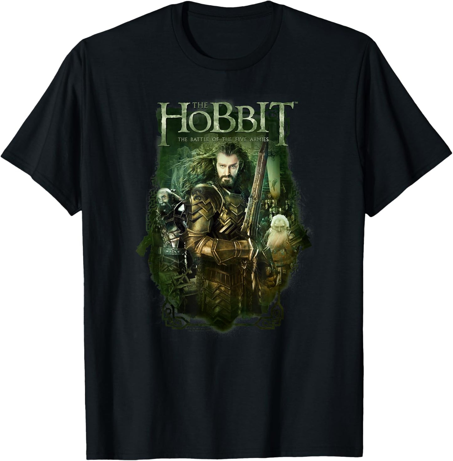 Hobbit King Thorin and Company T Shirt T-Shirt - T-Shirt | Black