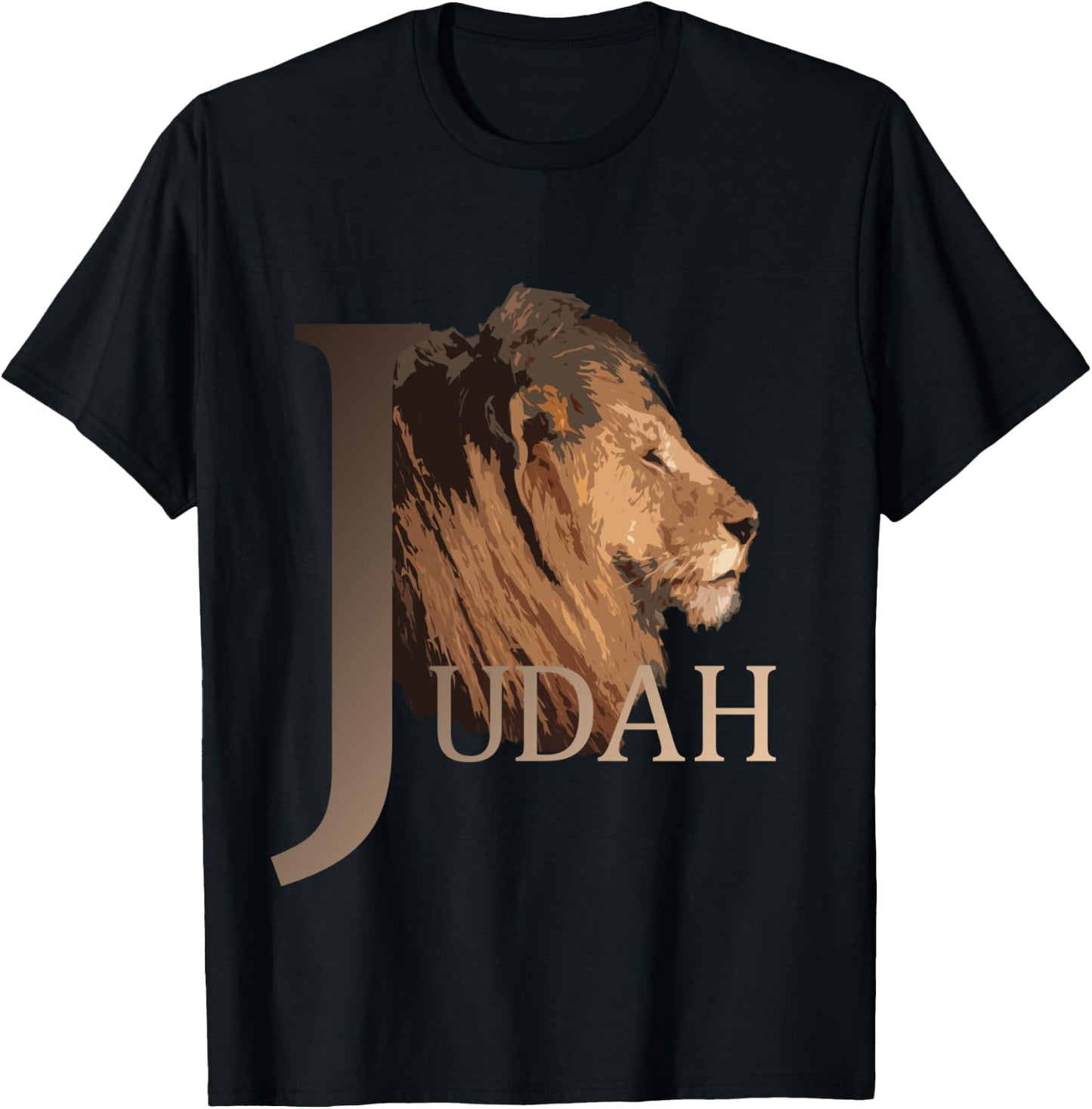 Lion Of Judah - Tribe Of Judah T-Shirt - T-Shirt | Black
