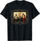 Heart of Jesus and Immaculate Heart Picture Jesus and Mary T-Shirt - T-Shirt | Black